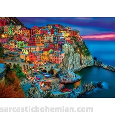 Buffalo Games Vivid Collection Cinque Terre 300 Large Piece Jigsaw Puzzle B01AUP8GQO